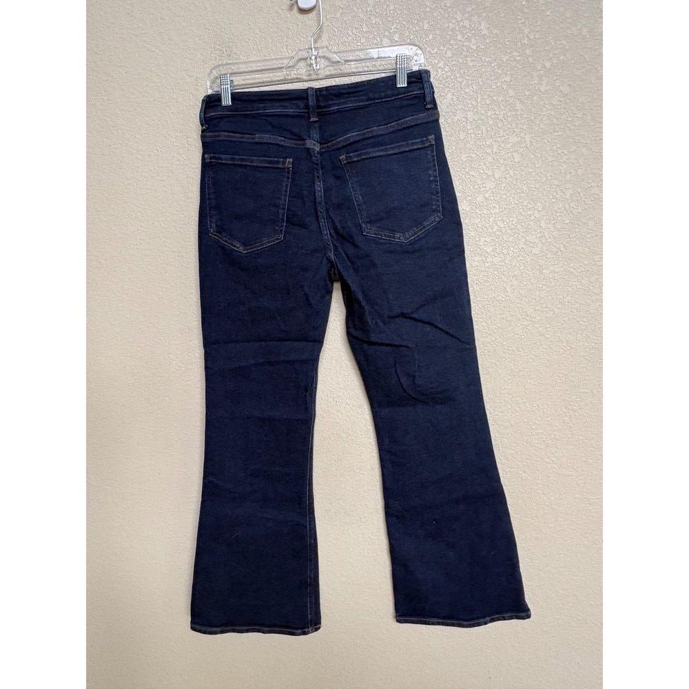 Quince Women’s Dark Blue Boot Cut Jeans - Classic Fit - Picture 3 of 8